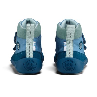 2. Buty barefoot ze skóry Affenzahn Friendy Shark (01488-30211)