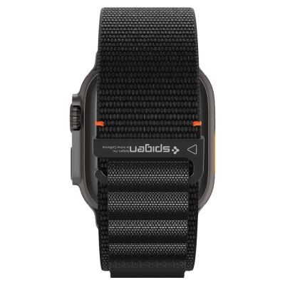 5. Pasek Pasek Spigen WBF1 na Apple Watch 44 / 45 / 46 / 49 mm - czarny