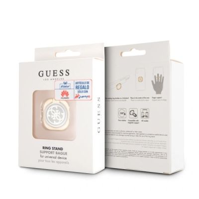 2. Pierścień magnetyczny Guess z funkcją podstawki - złoty