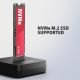 4. Axagon ADSA-M2C11L stacja dokująca do dysków twardych USB 3.2 Gen 2 (3.1 Gen 2) Type-C Czarny