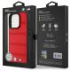 7. Etui BMW M Perforated And Stitched Line MagSafe na iPhone 16 Pro Max - czerwone