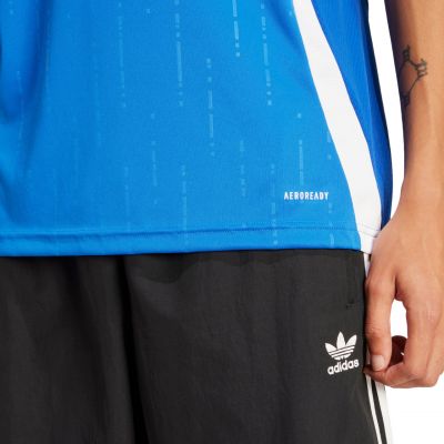 6. Koszulka męska adidas Italy 24 Home niebieska IN0657