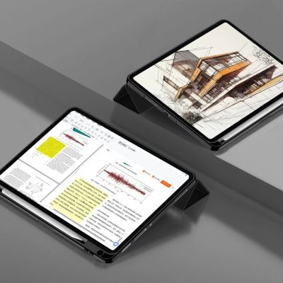 6. Etui TechProtect SmartCase Pen na Xiaomi Pad 7 / 7 Pro - czarne