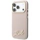 2. Etui Karl Lagerfeld Grained with Resin Signature Logo MagSafe na iPhone 18 Pro / 17 Pro - różowe