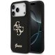 Etui Guess Silicone Big 4G Script na iPhone 17 Pro - czarne