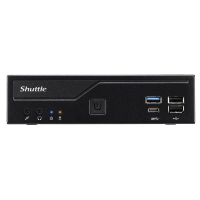 4. Komputer barebone Shuttle DH610 S1700 H610 BLACK 120W/GLN HDMI DISPLAY-PORT COM-PORT