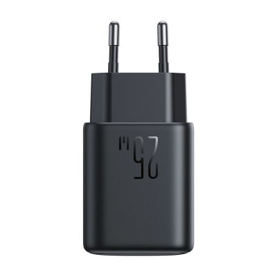 7. Ładowarka Joyroom JR-TCF23 sieciowa USB-C 25W SFC / PPS / PD - czarna + kabel USB-C / USB-C 1m