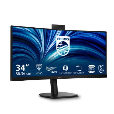 15. Philips 3000 series 34B2U3600CH/00 monitor komputerowy 86,4 cm (34") 3440 x 1440 px Wide Quad HD LCD Czarny
