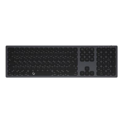 2. KeySonic KSK-8023BTRF (DE) klawiatura Uniwersalne Bluetooth QWERTZ Niemiecki Antracyt, Czarny