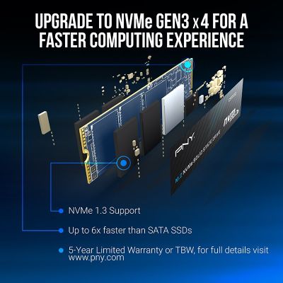 4. Dysk SSD PNY CS1030 2TB M.2 2280 PCI-E x4 Gen3 NVMe