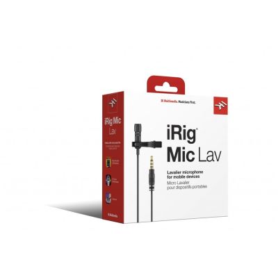 14. IK iRig Mic Lav - Mikrofon pojemnościowy