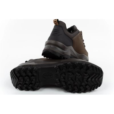 8. Grisport buty męskie trekkingowe 480T Verde Scuro skórzane Gritex outdoor