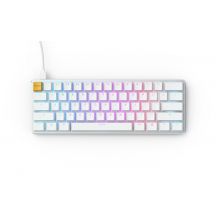 Glorious PC Gaming Race GMMK klawiatura USB QWERTY Amerykański międzynarodowy Srebrny, Biały