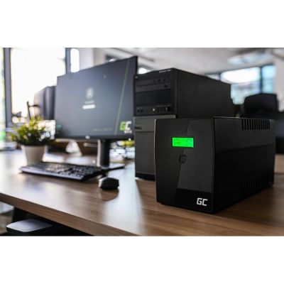 8. GREEN CELL ZASILACZ AWARYJNY UPS03 POWER PROOF 1000VA 600W