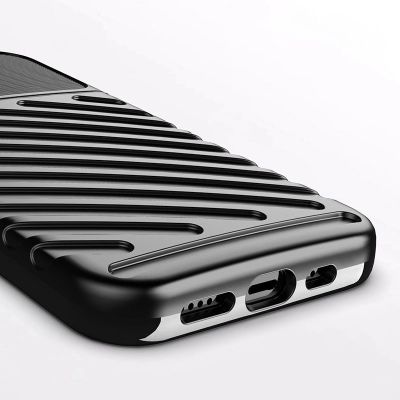 12. Thunder Case elastyczne pancerne etui pokrowiec iPhone 13 mini zielony