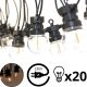 GIRLANDA OGRODOWA PARTY LIGHT 20LED