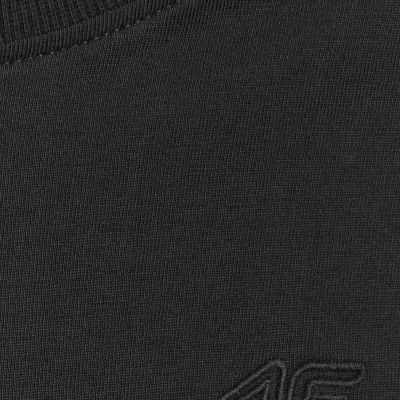 5. Koszulka dla chłopca longsleeve 4F M459 głęboka czerń 4FJWMM00TLONM459 20S