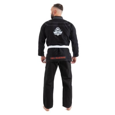 32. Kimono / GI do treningu BJJ - Czarne DBX ELITE A0 + PAS A0
