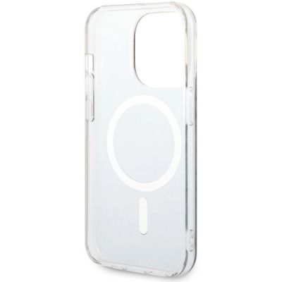 6. Etui Guess 4G MagSafe na iPhone 14 Pro - czarne