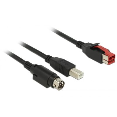 DeLOCK 85489 kabel USB USB 2.0 3 m USB B Czarny