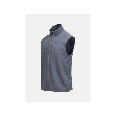 3. Kamizelka męska PEAK PERFORMANCE M Glider Wind Vest kolor szary
