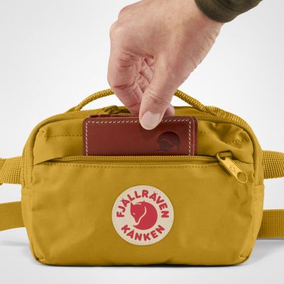 6. Fjällräven Kanken saszetka Vinylon Żółty