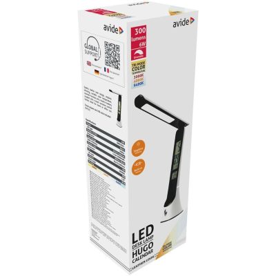 3. Avide ABLDLC-6W-WB-HG lampa stołowa LED Biały, Brązowy