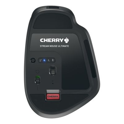 10. CHERRY Stream desktop ultimate klawiatura Dołączona myszka Dom/Biuro USB + RF Wireless + Bluetooth QWERTZ Niemiecki Czarny