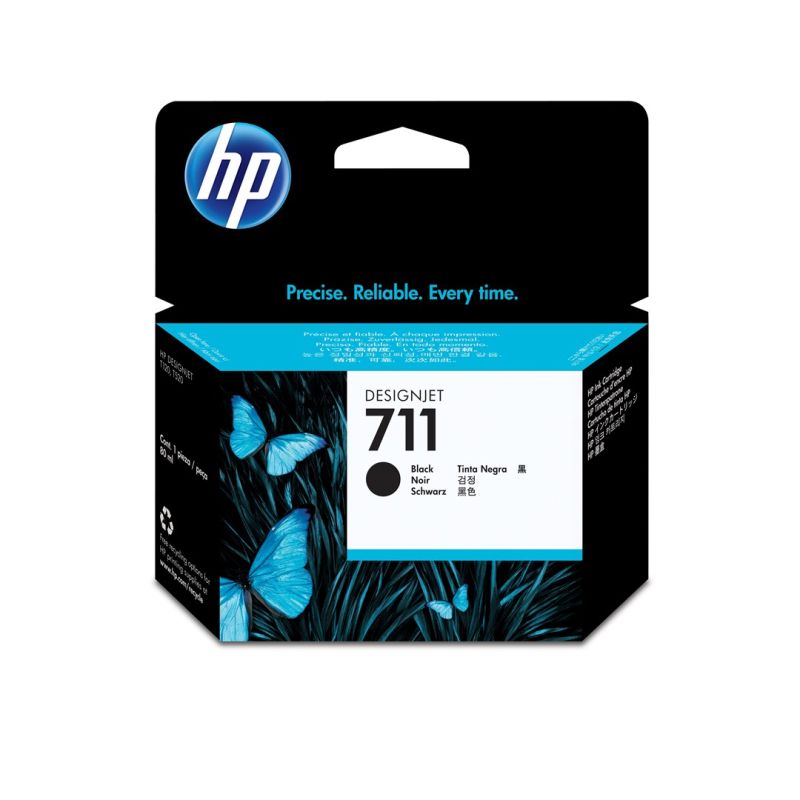8. HP 711 Oryginalny Czarny 1 szt.