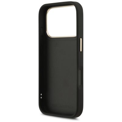7. Etui Karl Lagerfeld Karl Script Logo na iPhone 17 Pro - czarne