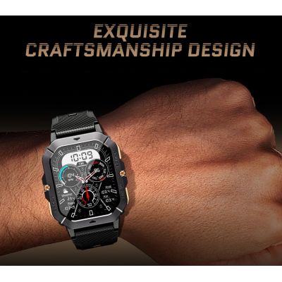 13. Smartwatch Męski Rubicon RNCF23-1 BLACK