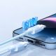 5. Kabel Orico CDX 60W 3A Power Delivery USB-C - USB-C 1m - niebieski
