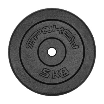 2. Obciążenie żeliwne 5kg Spokey Sinis H SPK-944484