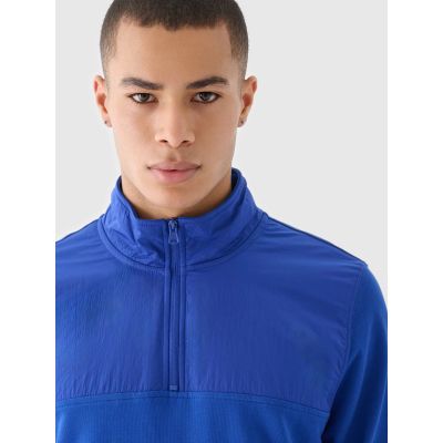 6. Bluza dresowa nierozpinana bez kaptura męska 4F 4FRSS24TSWSM2035-36S