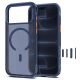 2. Etui Tech-Protect MagAir MagSafe CC na iPhone 18 Pro Max / 17 Pro Max - ciemnoniebieskie matowe