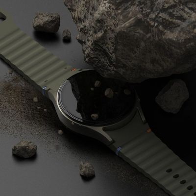 6. Zestaw etui+szkło Ringke Slim & Tempered Glass na Samsung Galaxy Watch 7 44 mm - czarny