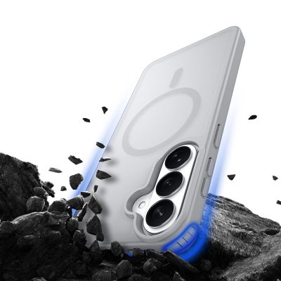 9. Etui Dux Ducis Yind na Samsung Galaxy S26 kompatybilne z MagSafe - szare