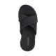 3. Skechers damskie Japonki GO WALK FLEX SANDAL IMPRESSED 141420 BKGY