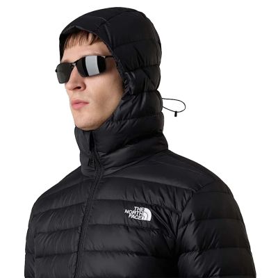 4. The North Face Classic Down Hooded Jacket NF0A8D1TJK31 Czarne L