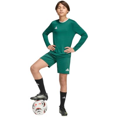 7. Koszulka dla dzieci adidas Entrada 26 Long Sleeve Jersey zielona KF5873