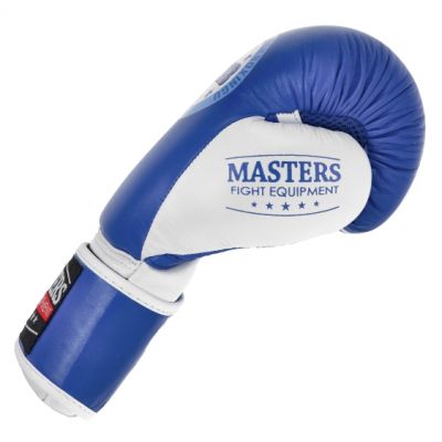 25. Rękawice bokserskie Masters Rbt-PZKB-W 011101-02W