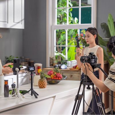 22. Mikrofon BOYA BOYALINK 3-02 bezprzewodowy 2.4GHz USB-C - czarny