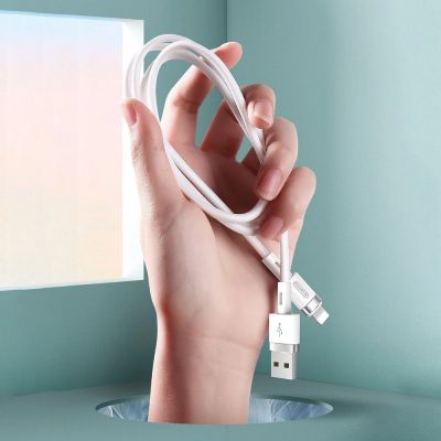 3. Kabel Joyroom Liquid Silicone Data Cable N2 USB-A / Lightning 2.4A 1.2m - czarny