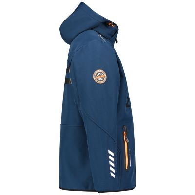 4. Kurtka softshell męska Geographical Norway ROYAUTE NAVY -ORANGE DB MEN 068 NAVY / ORANGE (WY8028H/GN-MARINE / ORANGE)