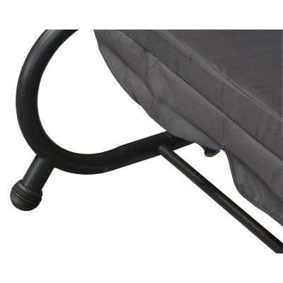 6. HUŚTAWKA OGRODOWO BALKONOWA KASIA 3 OSOBOWA SZARA