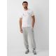 4. T-shirt slim z nadrukiem męski 4F 4FRAW26TTSHM4666-10S