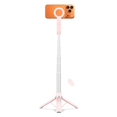 2. Selfie stick Tech-Protect L11S MagSafe Bluetooth - różowy