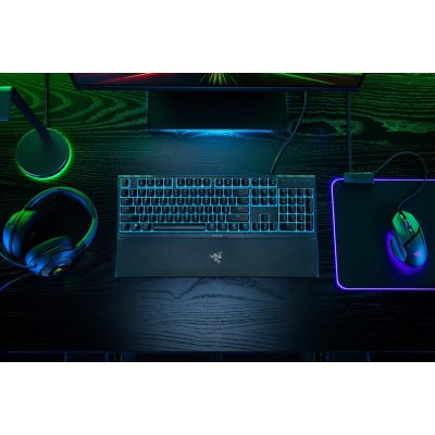 3. Razer Ornata V3 X - US klawiatura Gaming USB Czarny