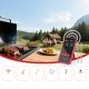 9. Termometr kuchenny Meatmeet X Pro z aplikacją Bluetooth/WiFi do grilla piekarnika wędzarni - czarny