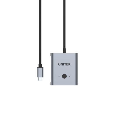 15. UNITEK PRZEŁĄCZNIK USB-C 4K 144HZ, DWUKIERUNKOWY